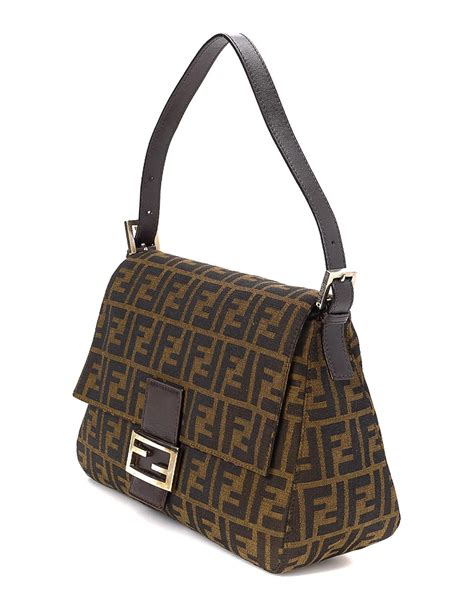 fendi zucca sac plat|fendi zucca bag vintage.